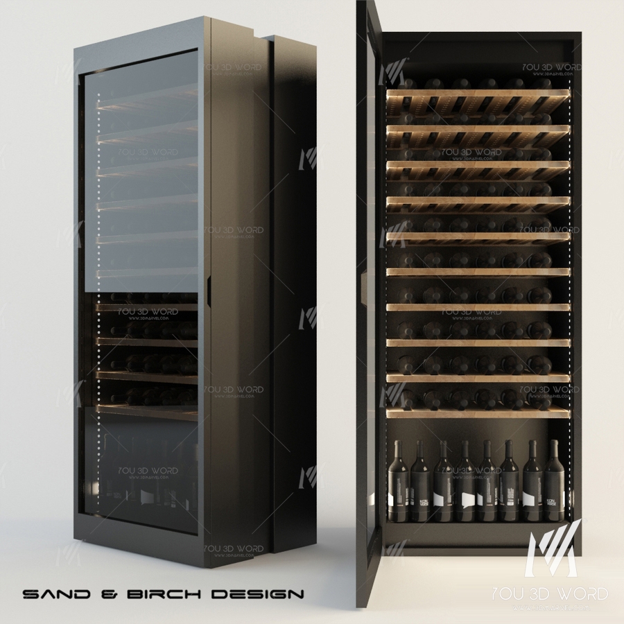 sand birch HT LUX winecellar